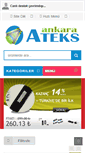 Mobile Screenshot of ankaraateks.com